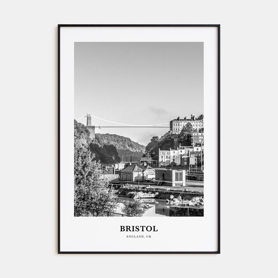 Bristol Portrait B&W No 2 Poster