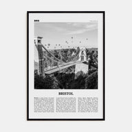 Bristol Travel B&W No 1 Poster