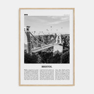 Bristol Travel B&W No 1 Poster