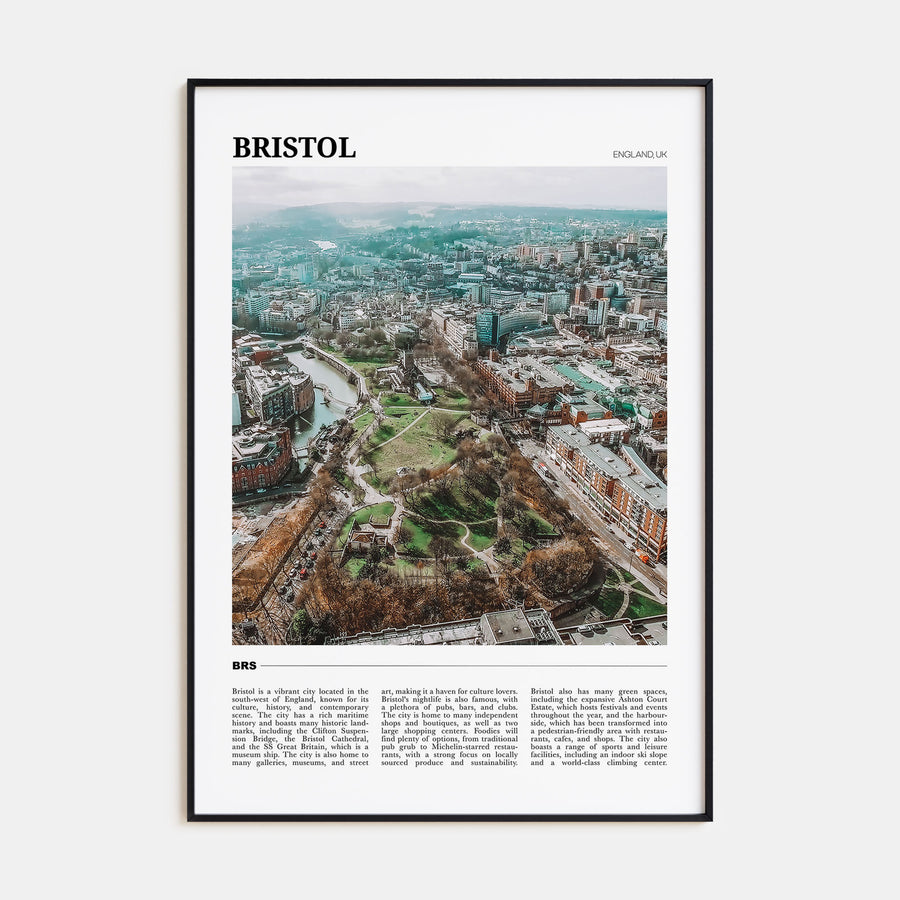 Bristol Travel Color Poster