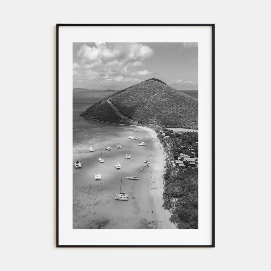 British Virgin Islands Photo B&W Poster