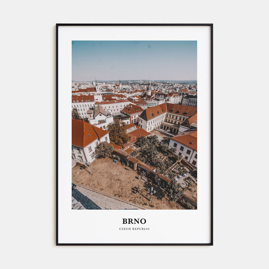 Brno Portrait Color Poster