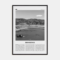 Brookings Travel B&W Poster