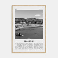 Brookings Travel B&W Poster
