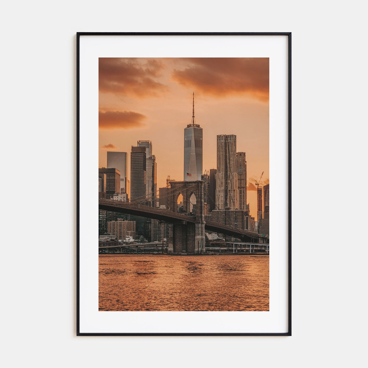 Brooklyn Bridge Photo Color No 3 Poster
