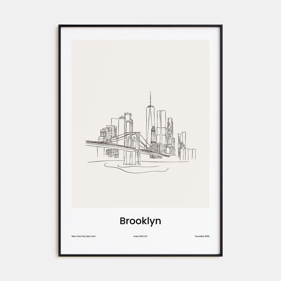 Brooklyn Drawn Poster