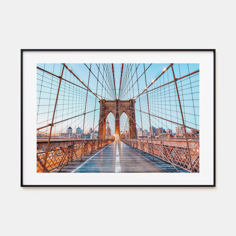 Brooklyn Landscape Color Poster