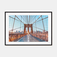 Brooklyn Landscape Color Poster