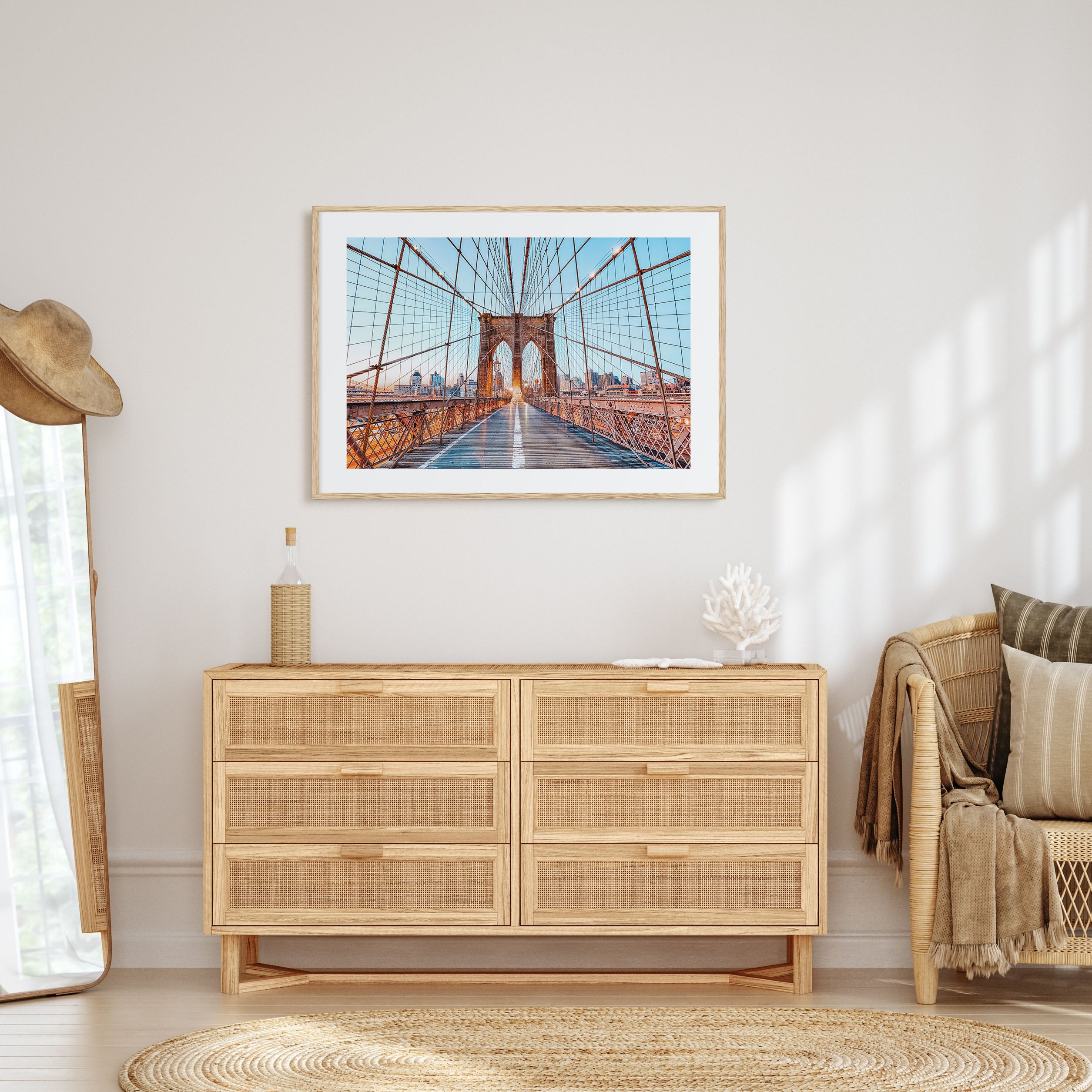 Brooklyn Landscape Color Poster