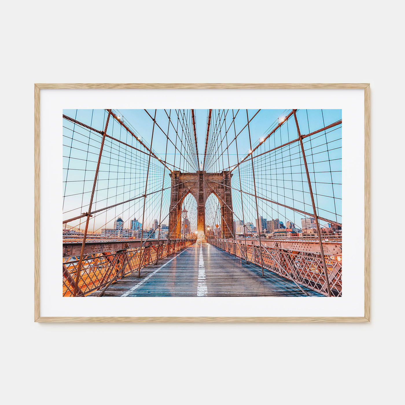 Brooklyn Landscape Color Poster