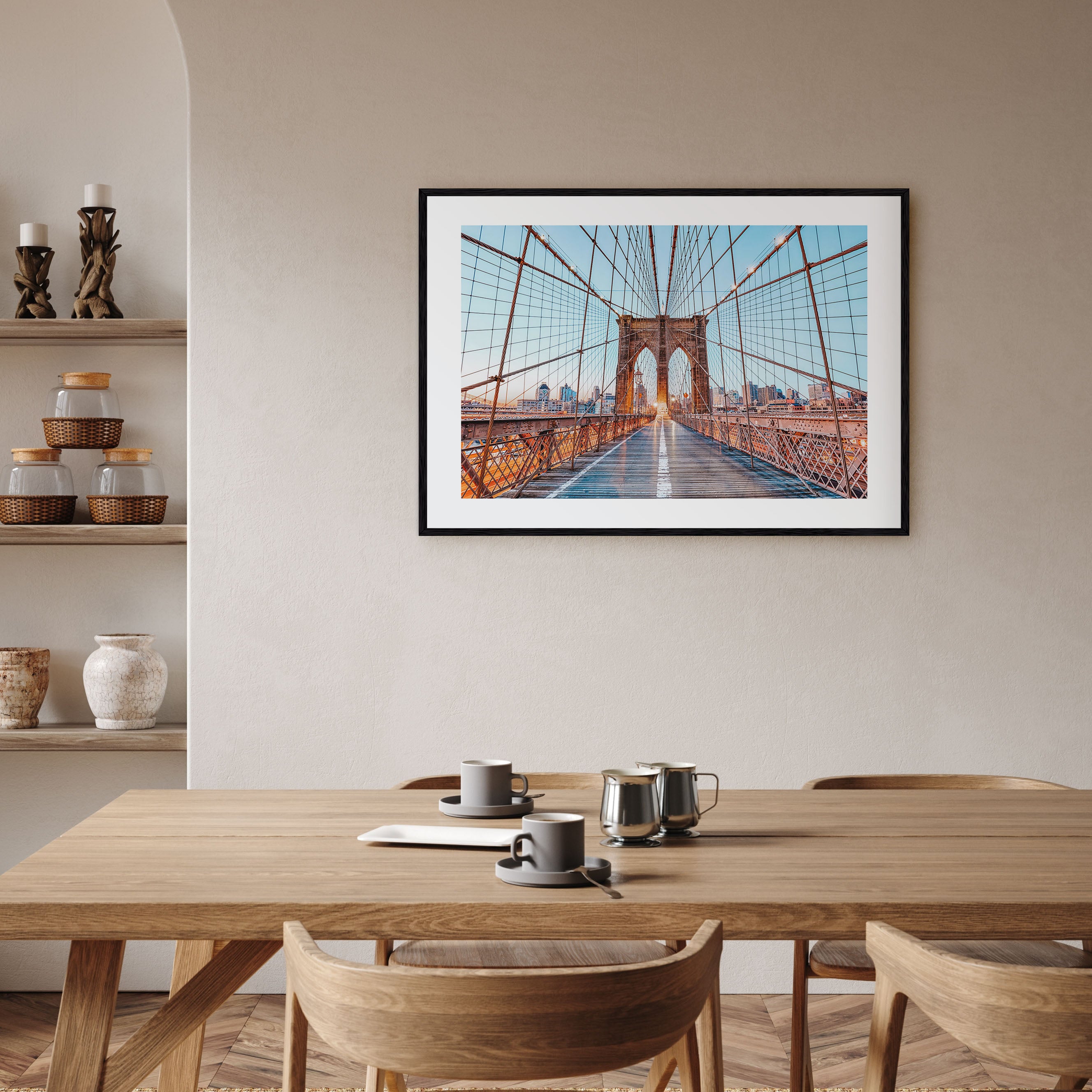 Brooklyn Landscape Color Poster