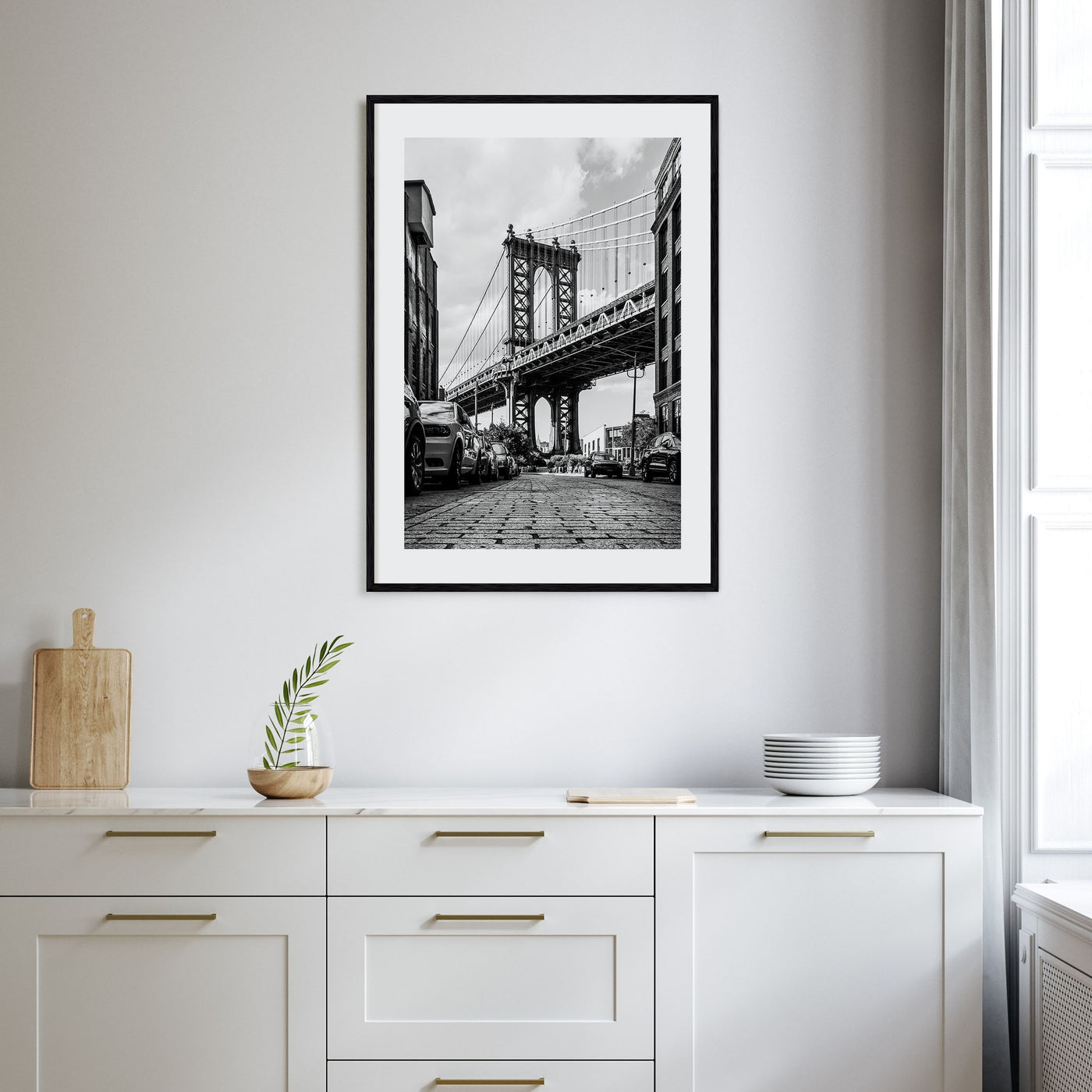 Brooklyn Photo B&W No 1 Poster