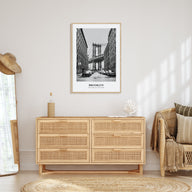 Brooklyn Portrait B&W No 1 Poster