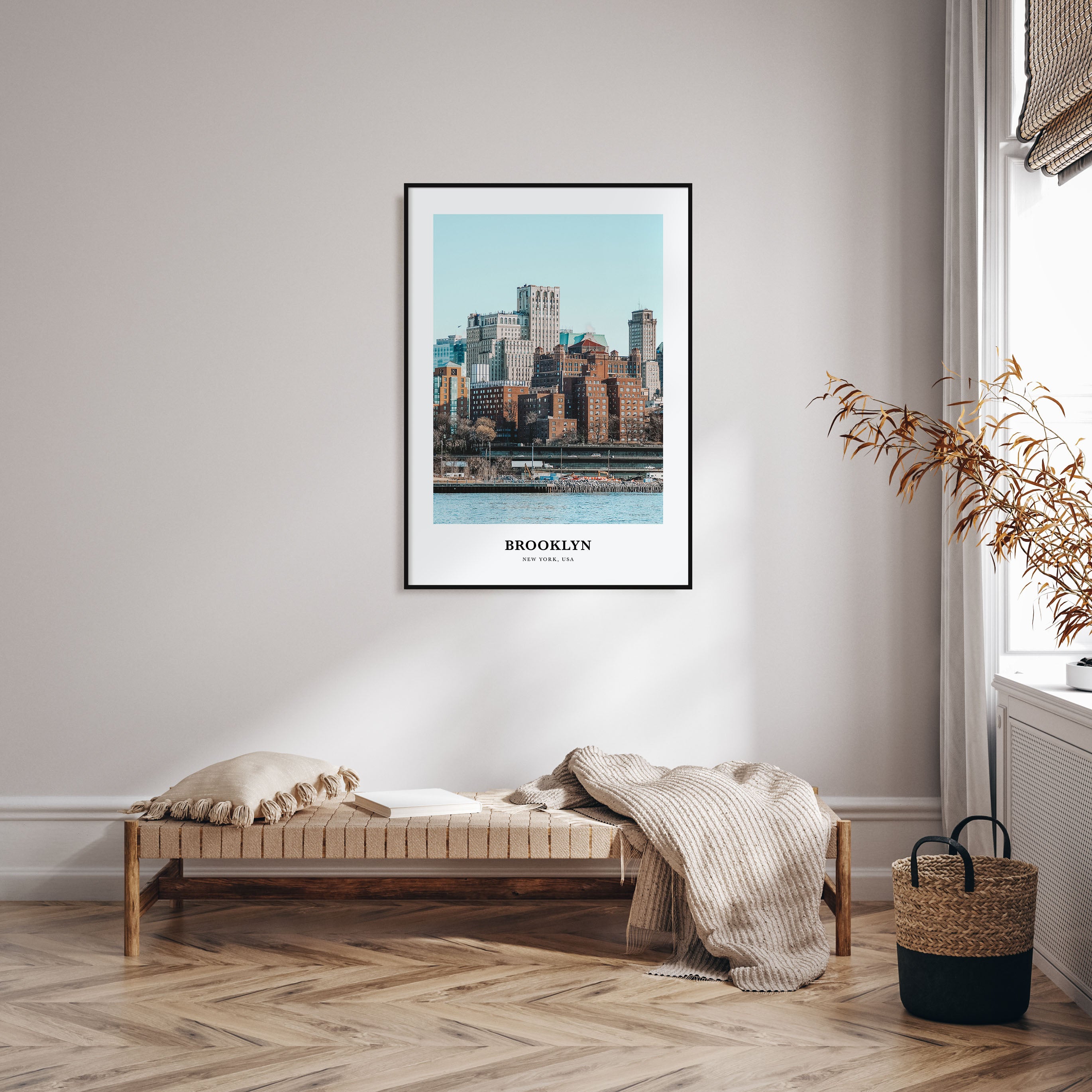 Brooklyn Portrait Color No 1 Poster