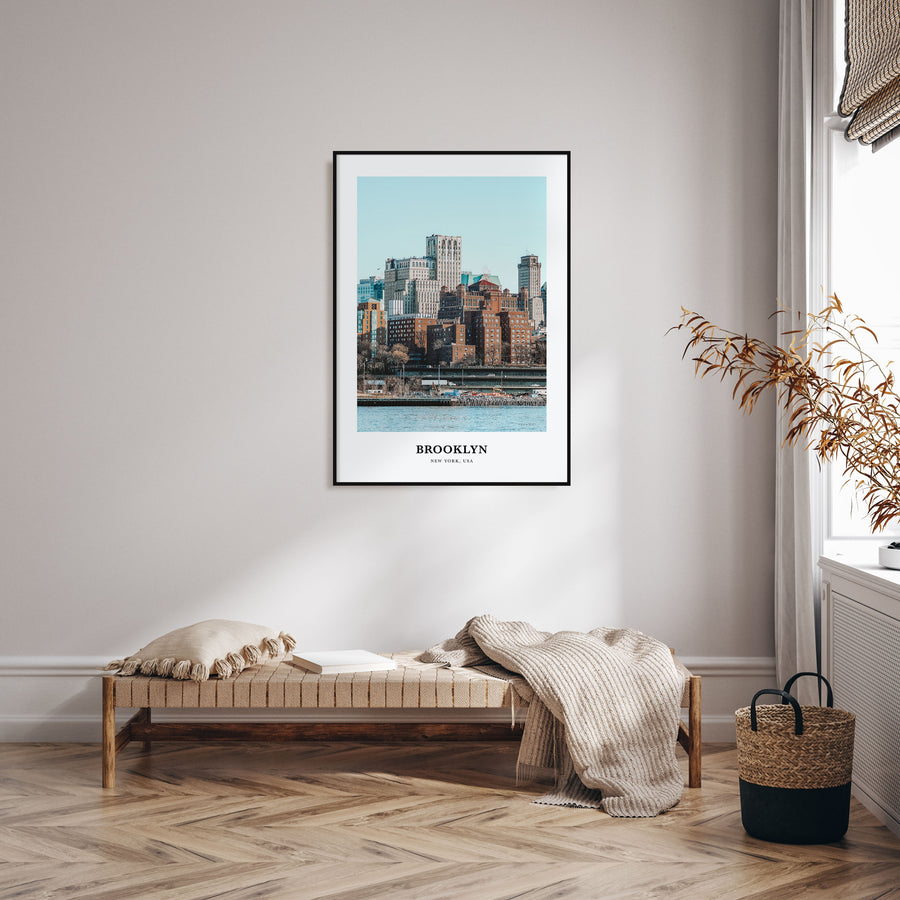 Brooklyn Portrait Color No 1 Poster