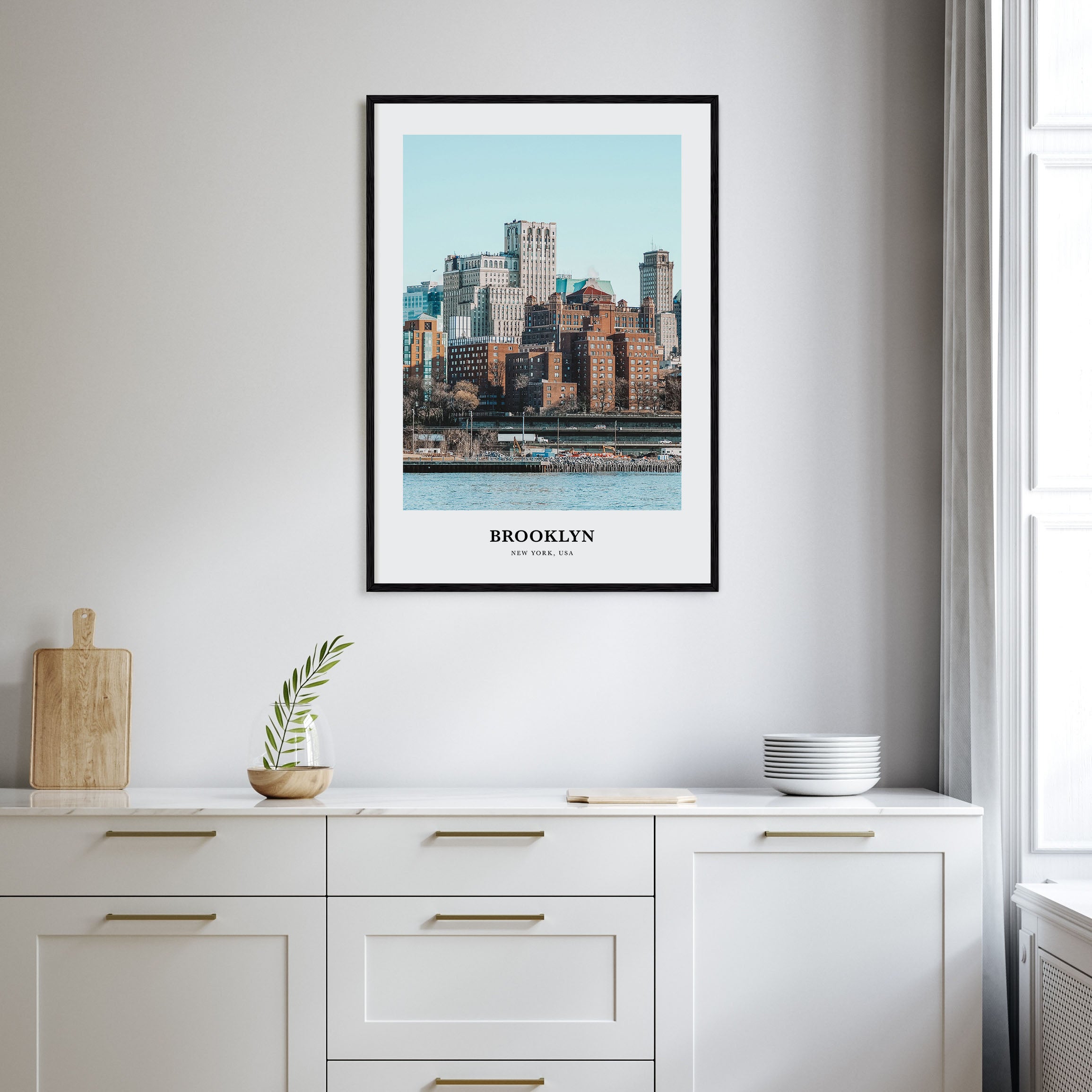 Brooklyn Portrait Color No 1 Poster
