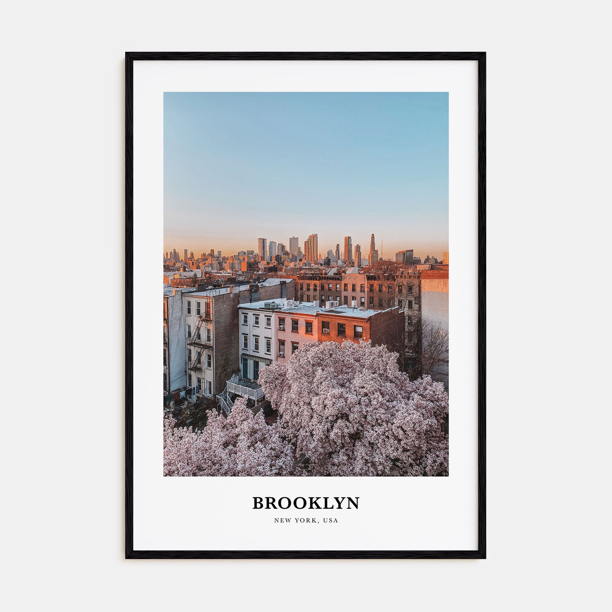 Brooklyn Portrait Color No 3 Poster
