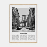 Brooklyn Travel B&W No 1 Poster