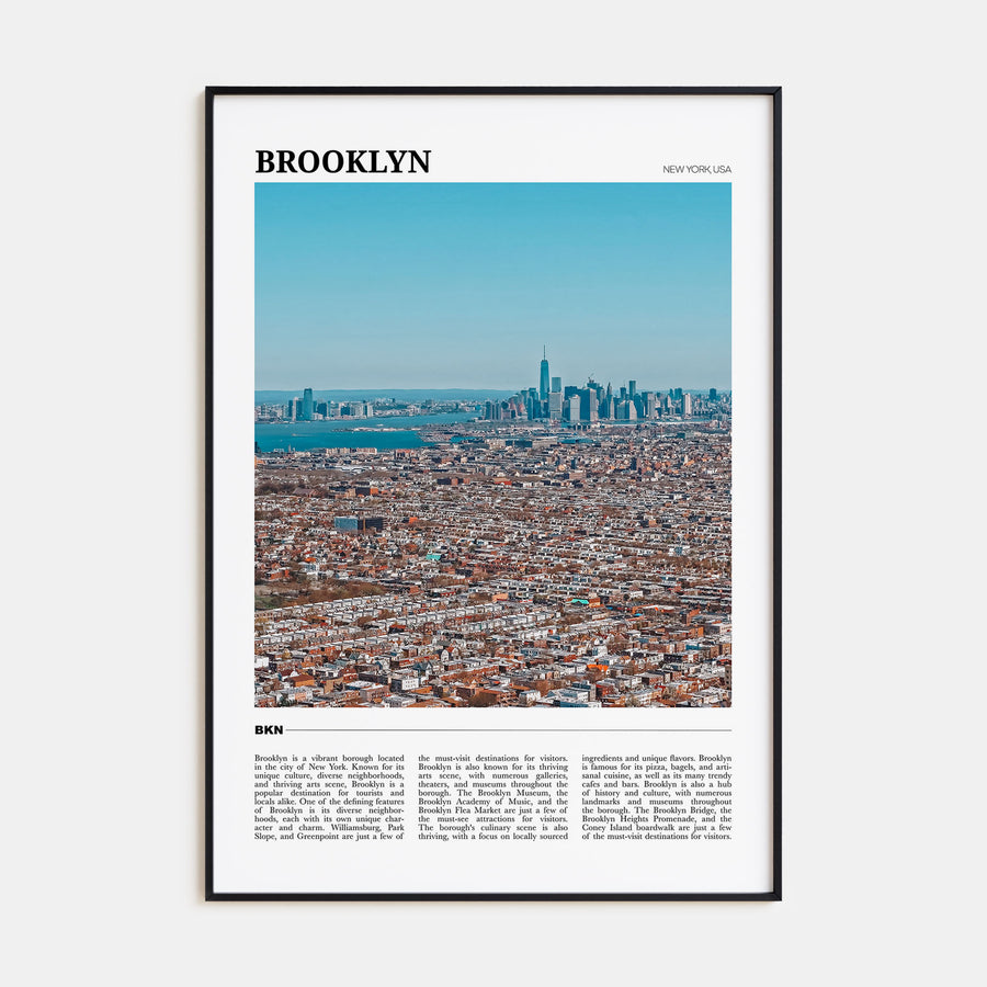 Brooklyn Travel Color No 2 Poster