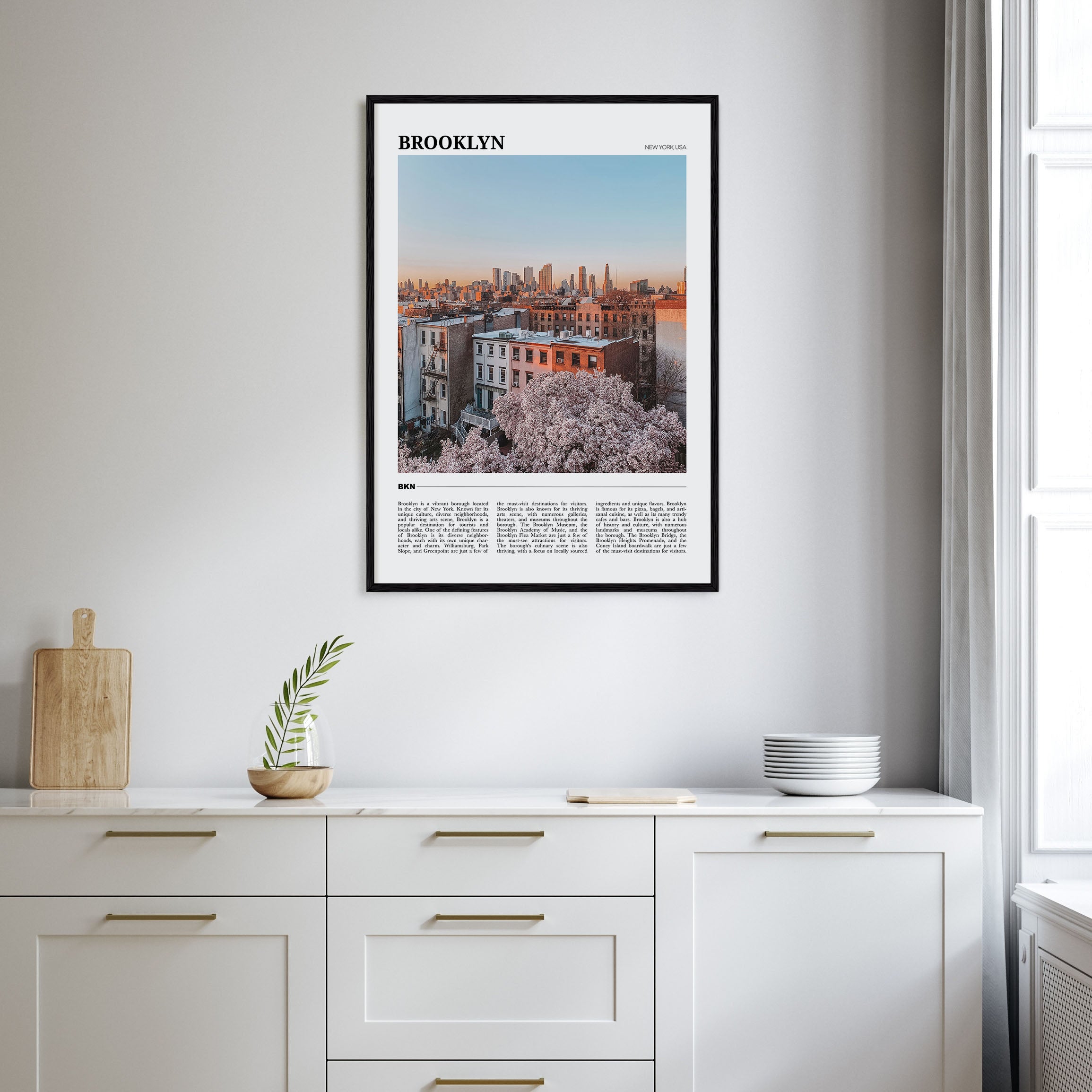Brooklyn Travel Color No 3 Poster