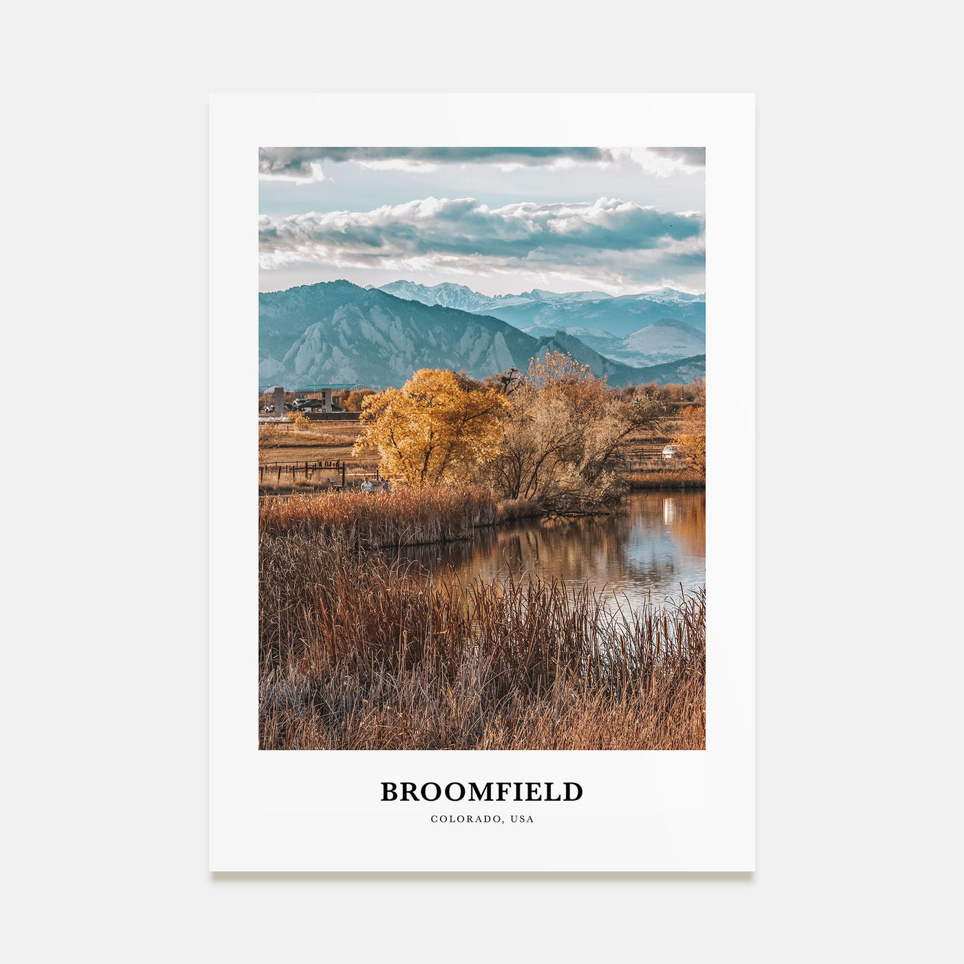 Broomfield Portrait Color Poster
