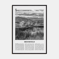 Broomfield Travel B&W Poster