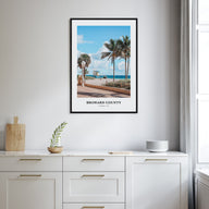 Broward County Portrait Color Poster