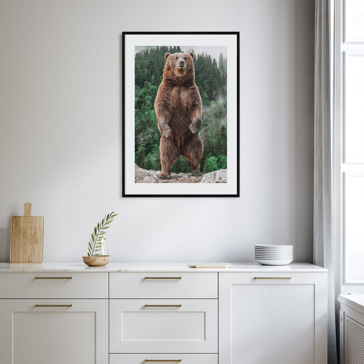 Brown Bear Photo Color No 1 Poster