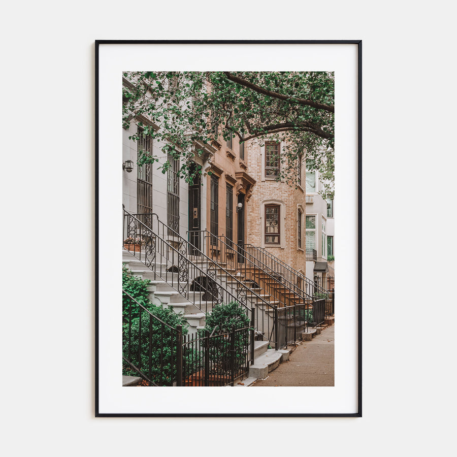 Brownstone Photo Color Poster