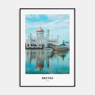 Brunei Portrait Color Poster