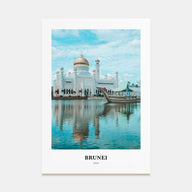 Brunei Portrait Color Poster