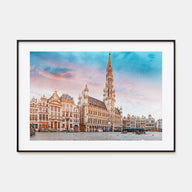 Brussels Landscape Color Poster