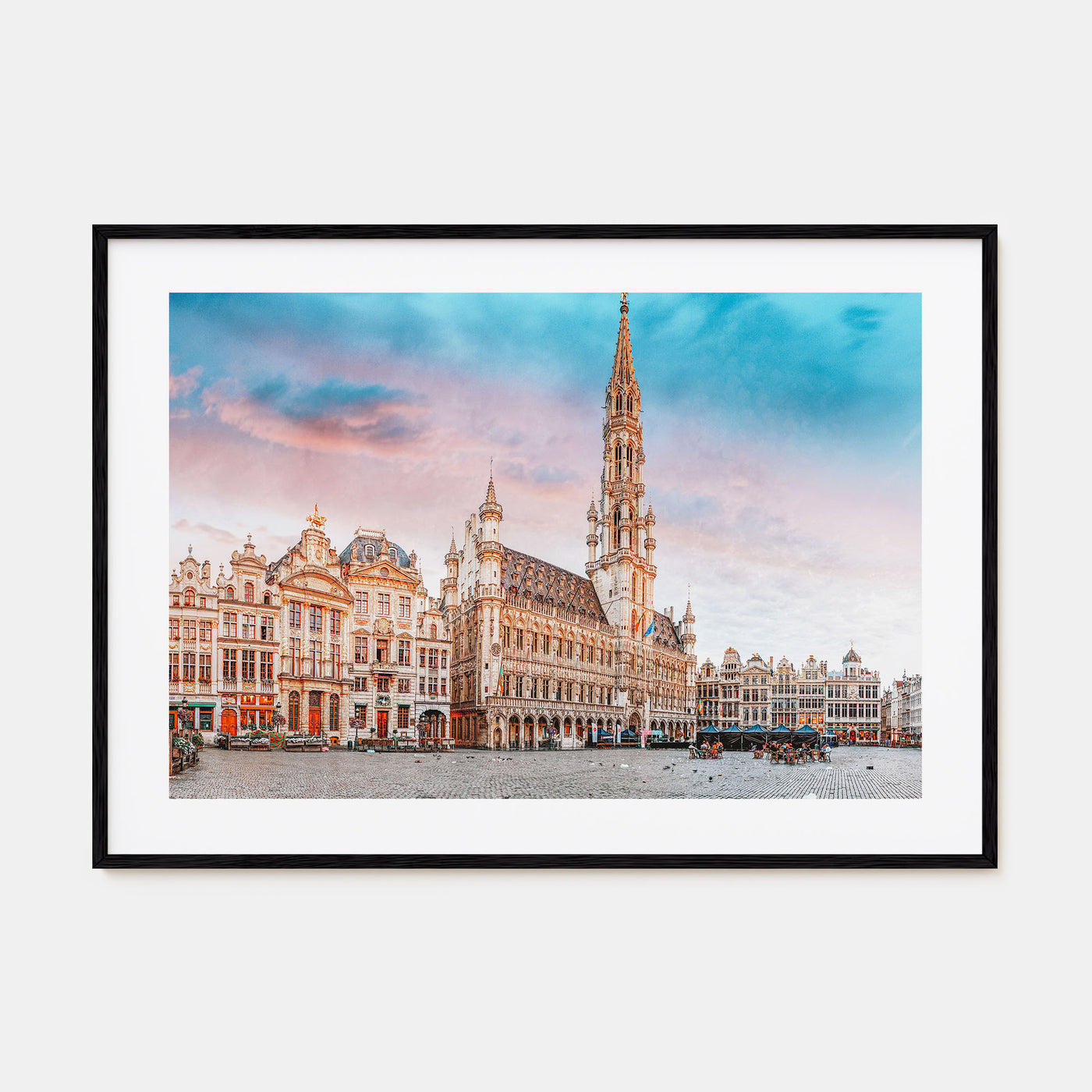 Brussels Landscape Color Poster
