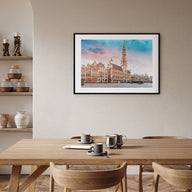 Brussels Landscape Color Poster