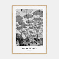 Bucaramanga Portrait B&W Poster