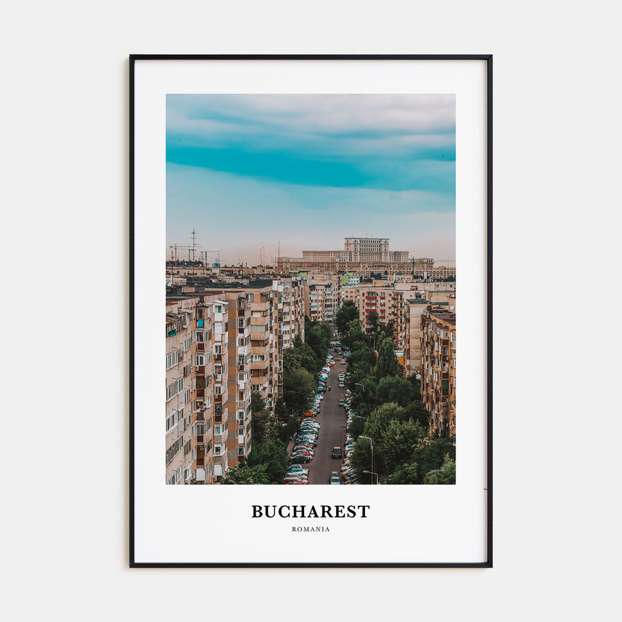 Bucharest Portrait Color No 1 Poster