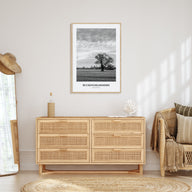 Buckinghamshire Portrait B&W Poster