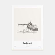 Budapest Drawn Poster