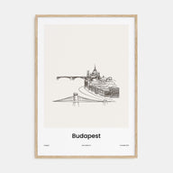 Budapest Drawn Poster