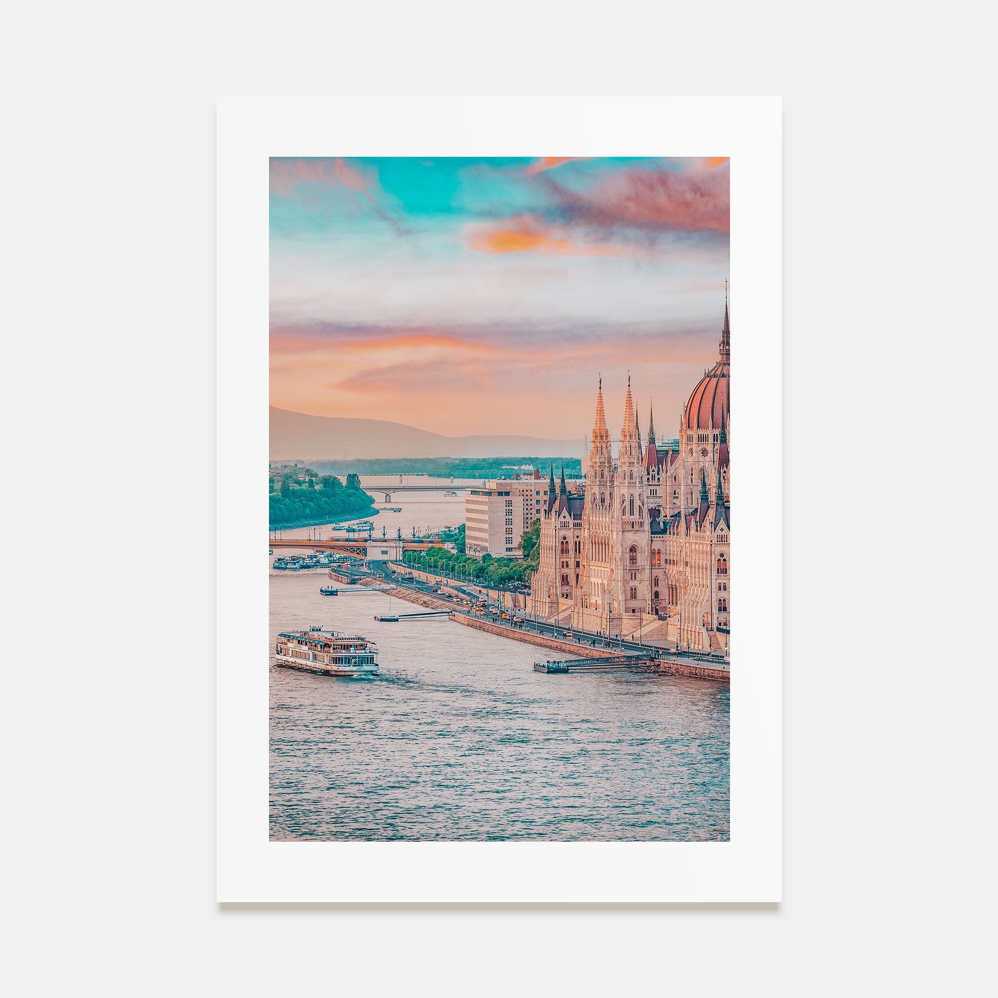 Budapest Photo Color No 1 Poster