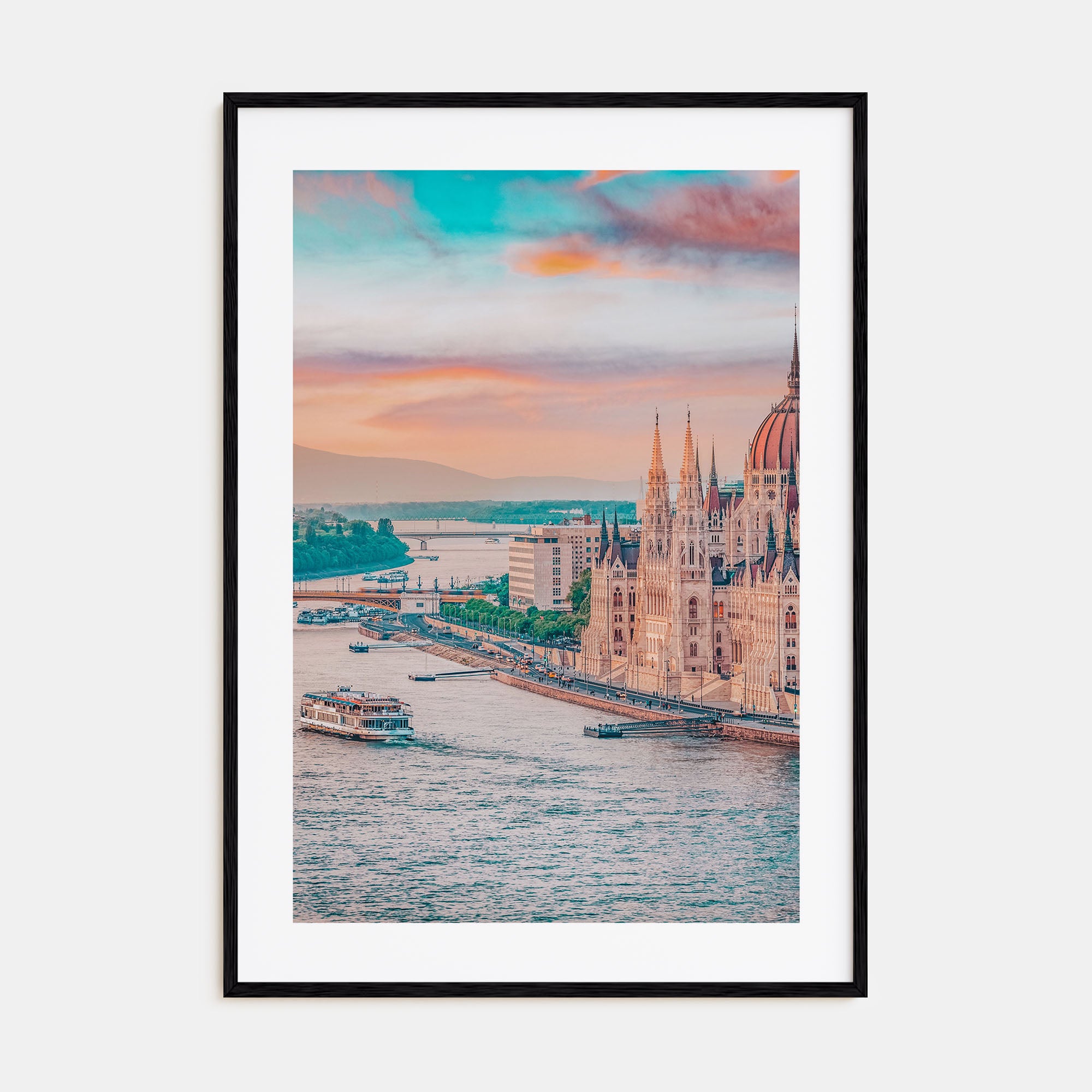 Budapest Photo Color No 1 Poster