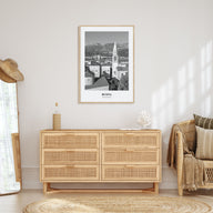 Budva Portrait B&W Poster