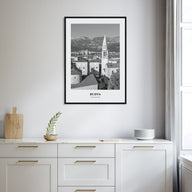 Budva Portrait B&W Poster