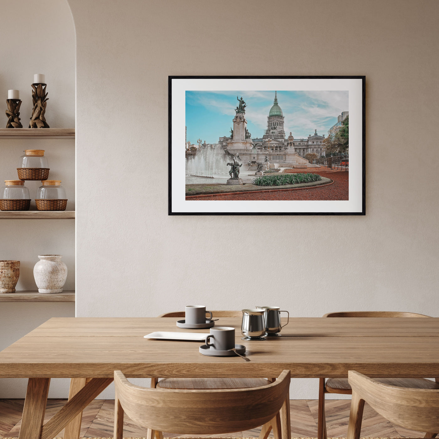 Buenos Aires Landscape Color Poster