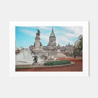 Buenos Aires Landscape Color Poster