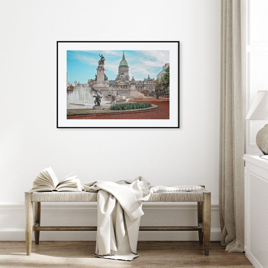 Buenos Aires Landscape Color Poster