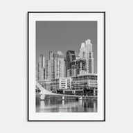 Buenos Aires Photo B&W No 2 Poster