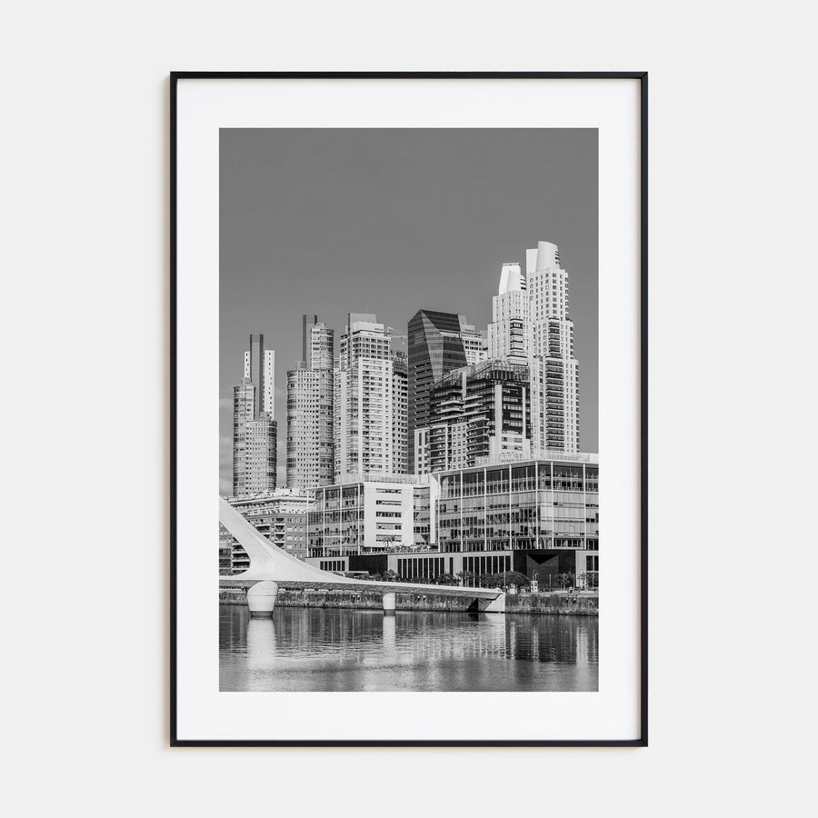 Buenos Aires Photo B&W No 2 Poster