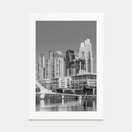 Buenos Aires Photo B&W No 2 Poster