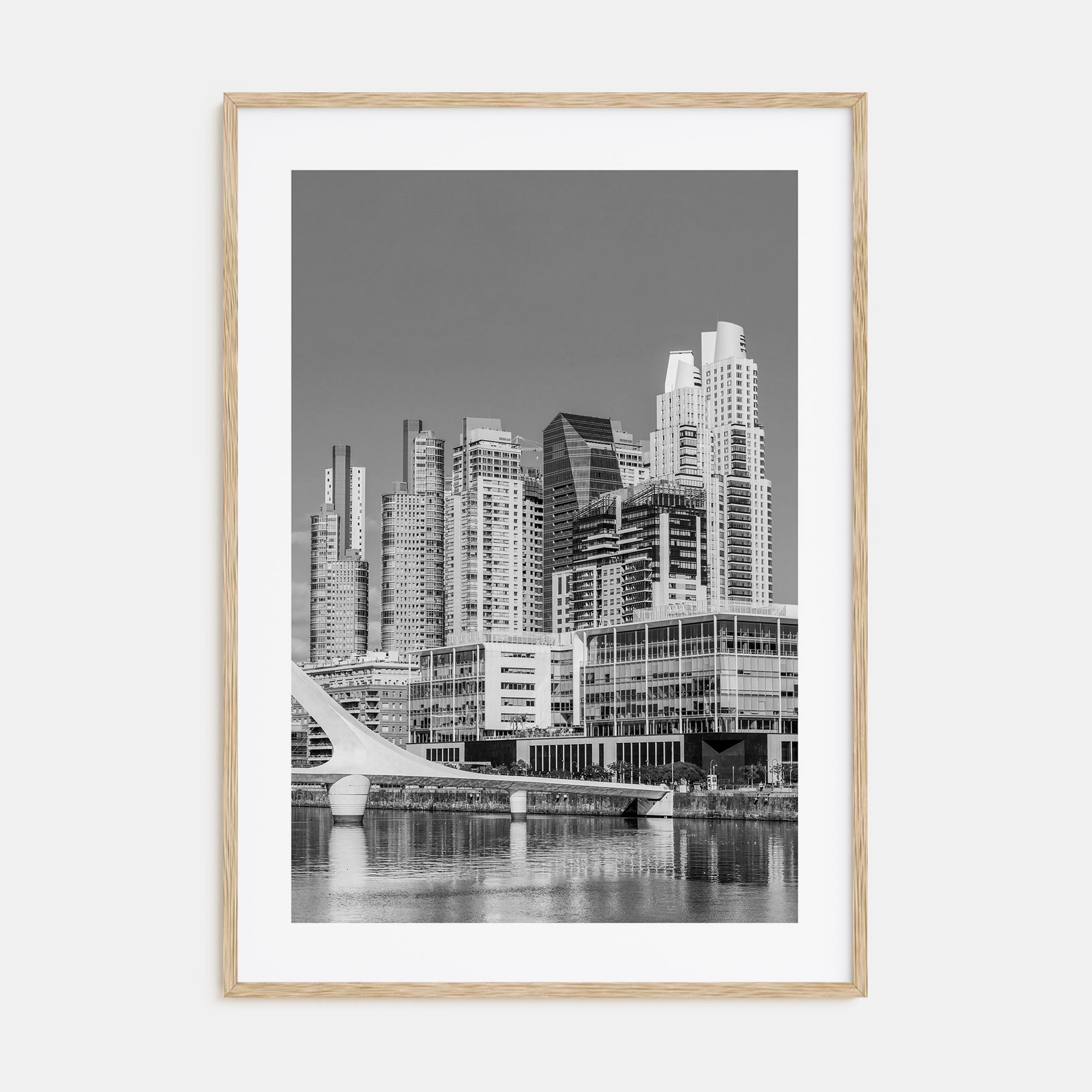 Buenos Aires Photo B&W No 2 Poster